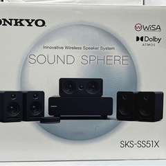 【ネット決済・配送可】ONKYO Sound Sphere 5....