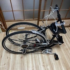 折りたたみ自転車　クロスバイク