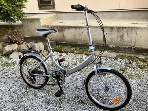 344、折りたたみ自転車(20インチ、変速付き)