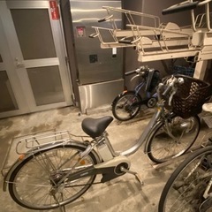 バッテリー２個付き　電動自転車　ヤマハ