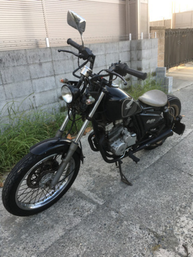 ホンダ　CBX125カスタムアメリカン風　書類付実働ベース車