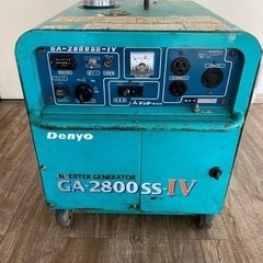 【ネット決済】デンヨー発電機GA-2800SS-IV