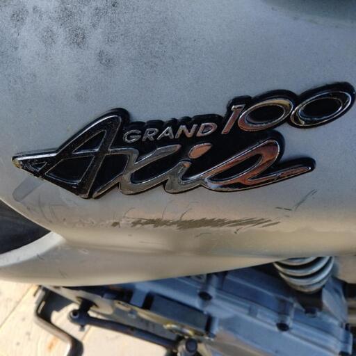 再投稿 グランドアクシス100 自賠責アリ