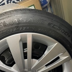 新品タイヤ パッソMODA 純正タイヤ外し 新品未使用 165/65R14