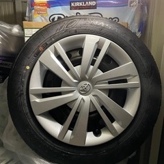 新品タイヤ パッソMODA 純正タイヤ外し 新品未使用 165/65R14