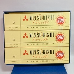 【希少品】【贅の極み】【昭和アンティーク】三菱鉛筆590 昭和レトロ　6ダースセット