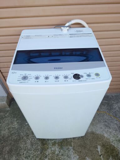 ハイアール 全自動洗濯機 JW-C45D 4.5㎏ 19年式