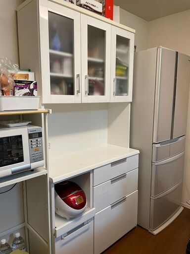 キッチン収納、棚、セルフ、台、壁収納