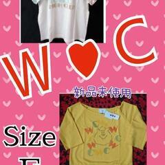 【Ｗ♥Ｃ】Ｔシャツ•七分袖カットソー•新品未使用品