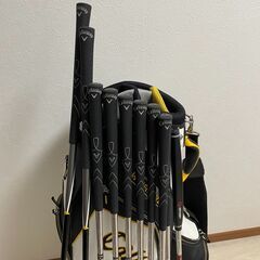 【受渡者確定済です】Callaway(キャロウェイ) WARBIRD メンズゴルフクラブ10本セット キャディバッグ＆各種カバー付き 