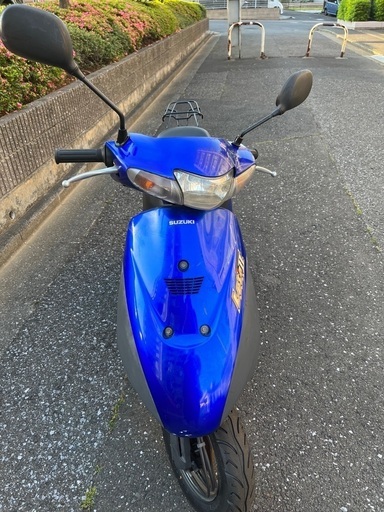 原付 原チャリ49cc スズキ レッツII レッツ2 自賠責6年3月付き込3万