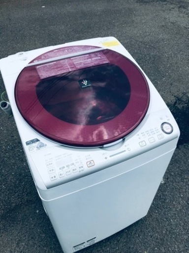 ③ET400番⭐️8.0kg⭐️ SHARP電気洗濯乾燥機⭐️