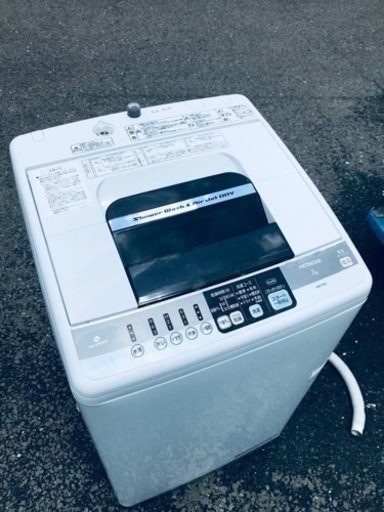 ①♦️EJ654番 HITACHI 全自動電気洗濯機