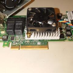 raidカードAdaptec 8885、フラッシュモジュールAFM-700