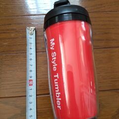 タンブラー   赤   My Style Tumbler   未使用