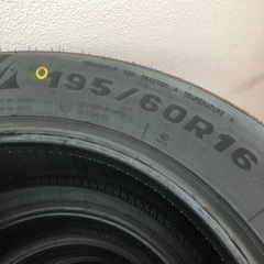 195-60/16 新品タイヤ 組み付けコミコミ価格
