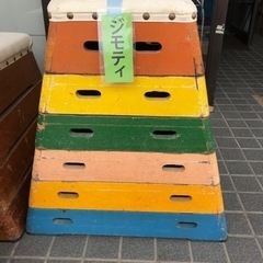 跳び箱 6段 踏み台付き