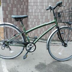 札幌市内配達無料。中古27インチグリーン！