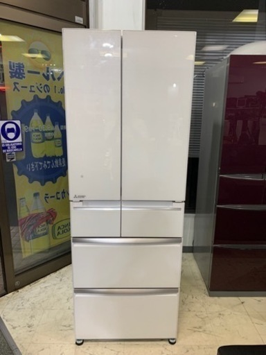 MITSUBISHI 冷凍冷蔵庫 MR-WX47C-W 2018年製 470L