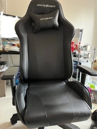 【ゲーミングチェア】DXRacer  DXK-06BKN (ブラック）キングシリーズシリーズ （ビッグモデル／PUソフト＆PVCハードレザー仕様）