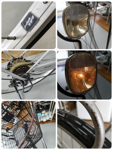 J023 ノーパンク 普通自転車 Vrook ダイナモ 27インチ 【公式通販】