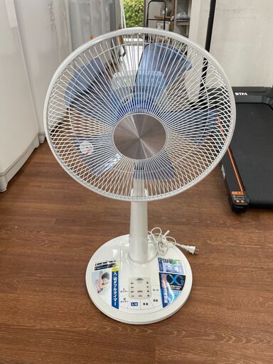 リサイクルショップどりーむ天保山店　No２６２３　扇風機　ユアサ　２０１９年製　リモコン無し　中古　動作確認Ok　高年式