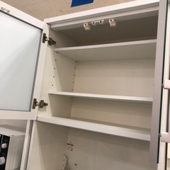 松田家具 レンジボード 2枚扉【取りに来れる方限定】