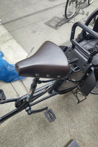 フリーパワー搭載！！後ろ子乗せ付き自転車🚲