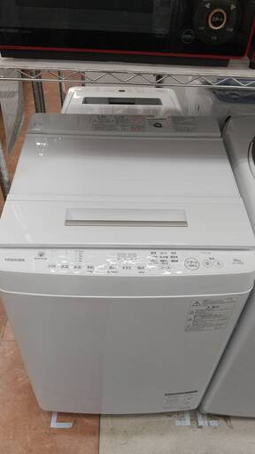 ウルトラファインバブル洗浄TOUSHIBA 10㎏ 洗濯機 AW-10SD6 東芝 ガラストップ
