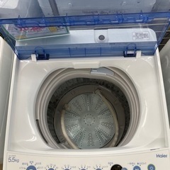★345 Haier ハイアール タテ型洗濯機 5.5kg 2018年製 清掃済み【リサイクルマート鹿児島宇宿店】