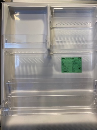 SANYO製255L レンジ設置対応 シルバー