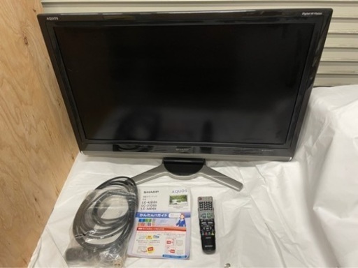 2036　シャープ　2008年製　LC-37DS5 37インチ　液晶テレビ　SHARP　TV