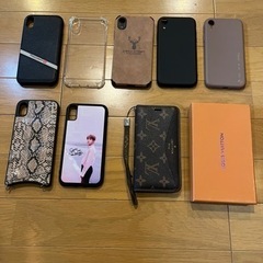 iPhone XRカバー9点新品に近い