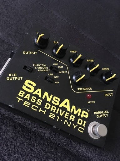 エフェクター、PA機器 SANSAMP BASS DRIVER DI TECH 21.NYC