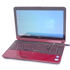 FUJITSU ノートPC　AH77/G　ワインRED 爆速SSD　高速i7 FUJITSU ノートPC AH77/G ワインRED 爆速SSD 高速i7 FUJITSU ノートPC