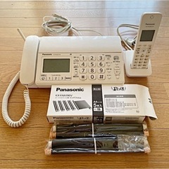 ❗️売却済み❗️Panasonic　ファックス　KX-PD205-W