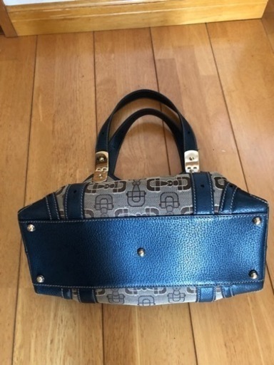 GUCCI バックホースビット柄 キャンバス 金具