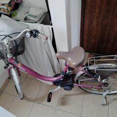 【お譲り先決定】　パナソニック　ビビ・ライト・Ｕ　電動自転車　自転車カバー付