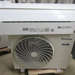 K03286　パナソニック　中古エアコン　主に6畳用　冷2.2KW／暖2.2KW