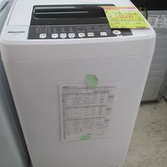 ＩＤ：Ｇ987817　ハイセンス　全自動洗濯機５．５ｋ ID：G987817 ハイセンス 全自動洗濯機5．5k