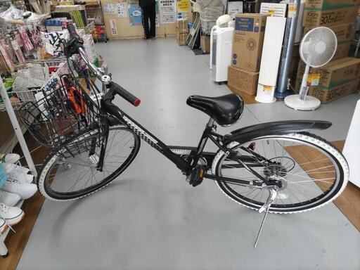 自転車 J051 軽快自転車 PROGEAR RYUGA LEDオート 26インチ 6段変速