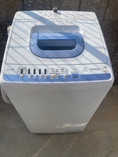 送料込み❗️ 2017年製 日立7キロ洗濯機