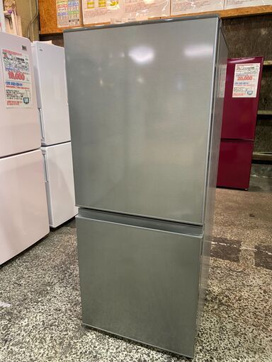 【愛品館市原店】AQUA 2020年製 126L 2ドア冷蔵庫 AQR-13J（S）