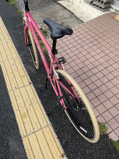 キャロットカラーのLOUISGARNEAU（ルイガノ）のクロスバイクを買取入荷 
