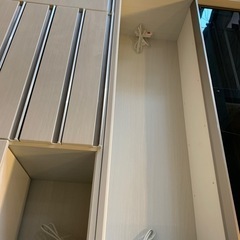 ⭐️展示品あがり⭐️大川家具 2面レンジボード アーバンStyle ハイグロス - 食器棚、キッチン収納