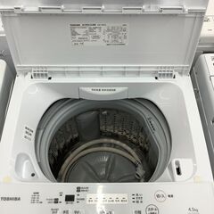 6ヶ月動作保証付！TOSHIBA(東芝)4.5kg全自動洗濯機 (213