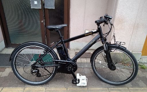 [Panasonic]Hurryer(ハリヤ) 26吋電動アシスト自転車 8.9Ahバッテリー+充電器/アルミ/7speed/ブラック