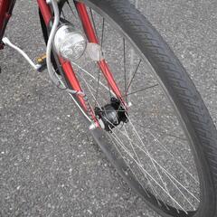 中古自転車2062 27インチ 6段ギヤ LEDオートライト