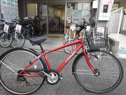 中古自転車2062 27インチ 6段ギヤ LEDオートライト