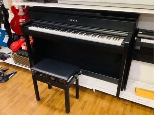 電子ピアノ　YAMAHA（ヤマハ）CLP-675B イス付　2019年製